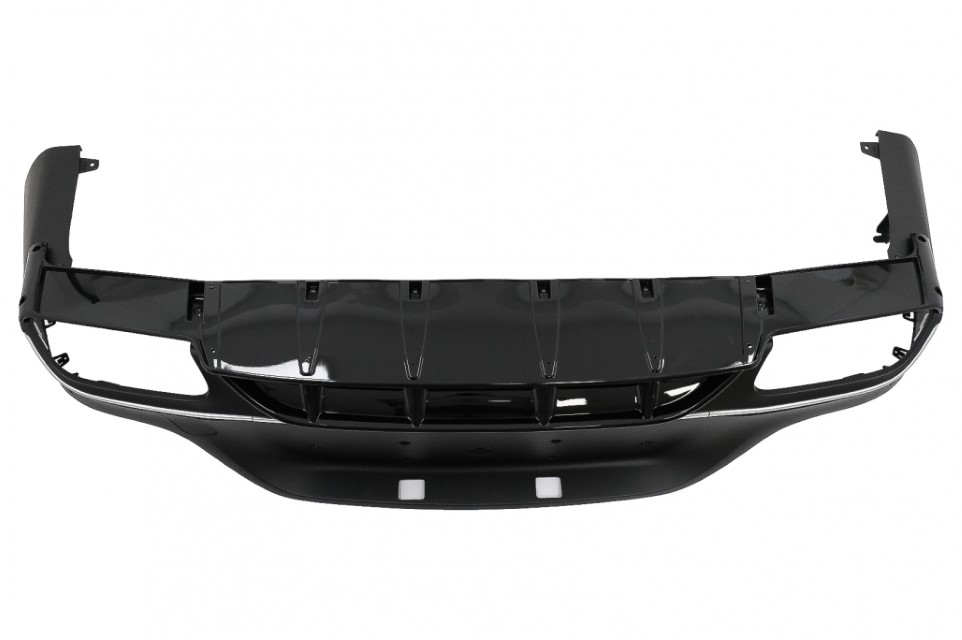 Diffuser passend voor Mercedes GLC C253 (2020-..) Coupe Facelift GLC63 incl. Uitlaat Stukken
