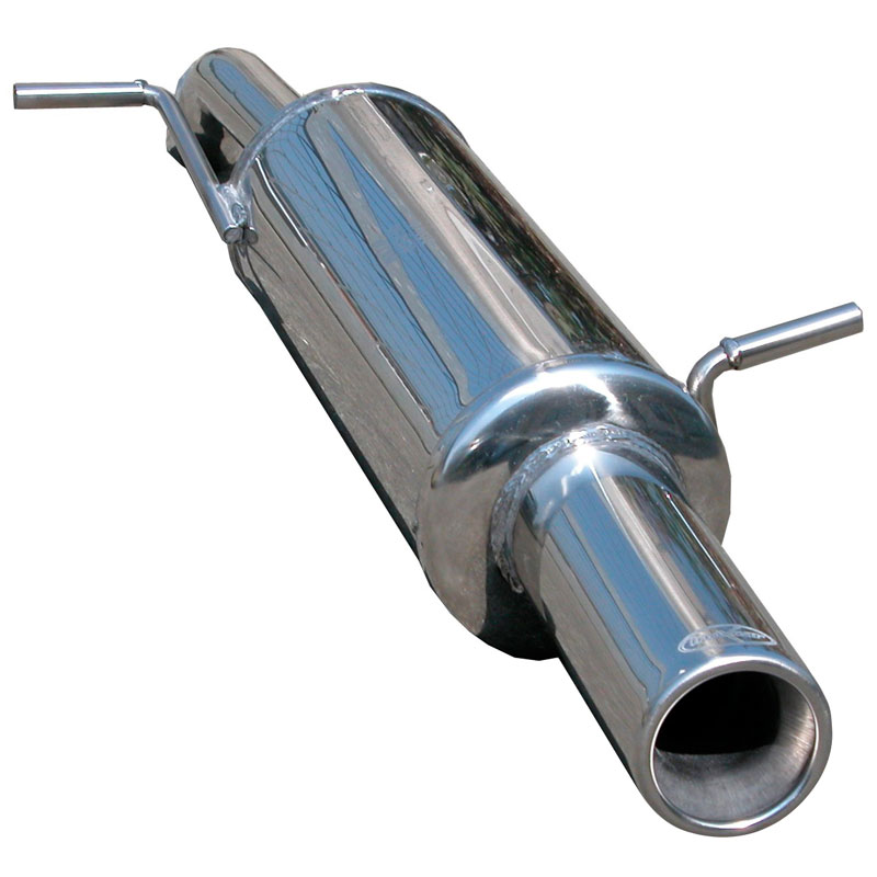 100% Inox Sport Exhaust  Citroën C3 1.4 HDi (70-92HP) 2001- 80mm