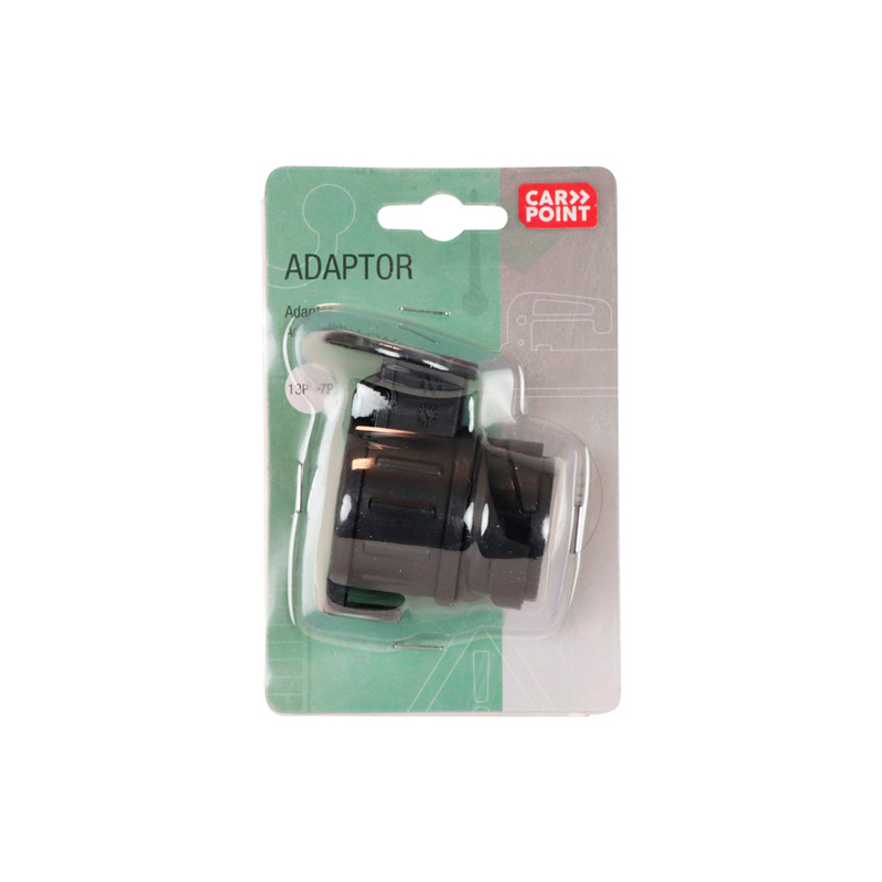 Carpoint Converter Plug/Adapter 13>7 pin short