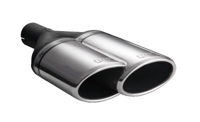 muffler BMW 6-serie e63 2004-2013 RVS eindstuk 220x80mm