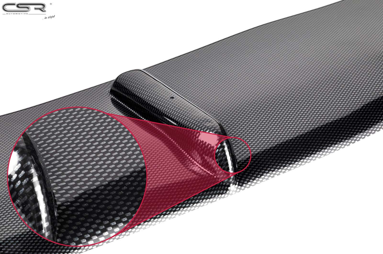Voorspoiler Volkswagen Scirocco CSR Carbon Look