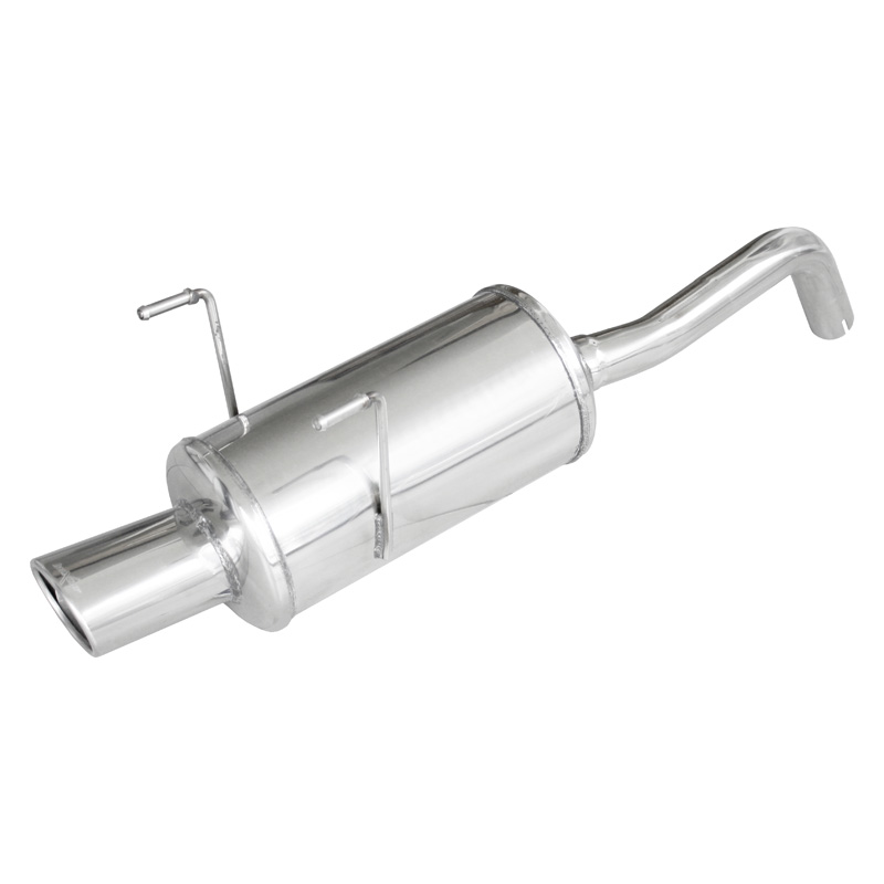 100% Inox Sport Exhaust  Fiat 500 1.3 MJET (75HP) 2007- 90x70mm
