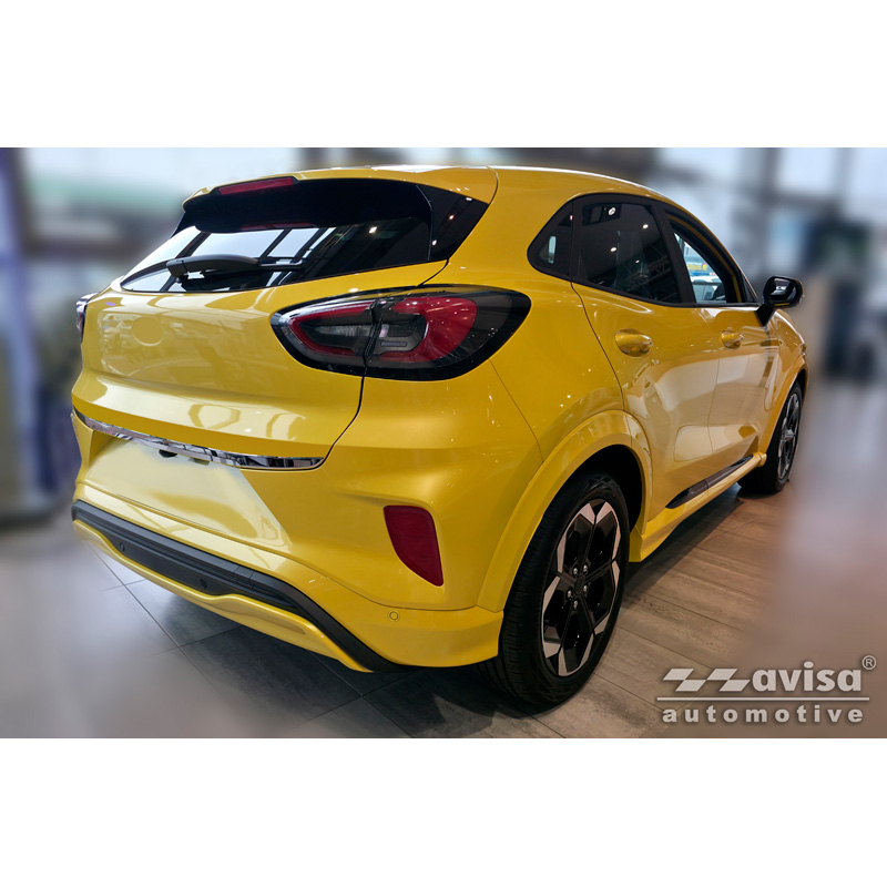 Avisa Chrome Stainless Steel Trunk Tailgate Trim Cover  Ford Puma 2019-