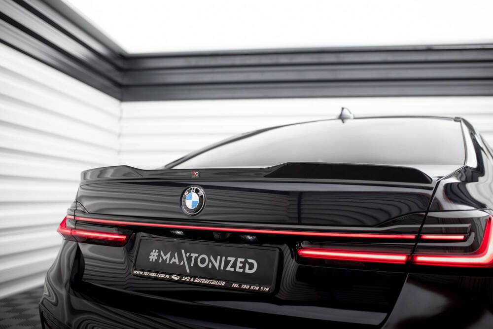 Spoiler passend voor BMW 7 Serie G11 Maxton Glans Zwart