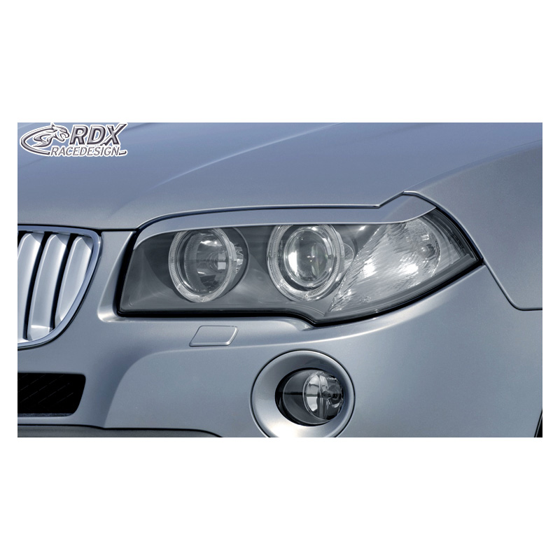 Head light spoilers  BMW X3 E83 2004-2010 (ABS)