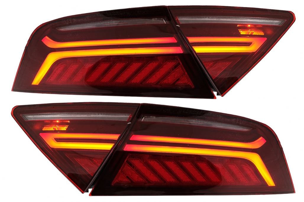 Audi A7 4G Facelift LED Smoke Taillights