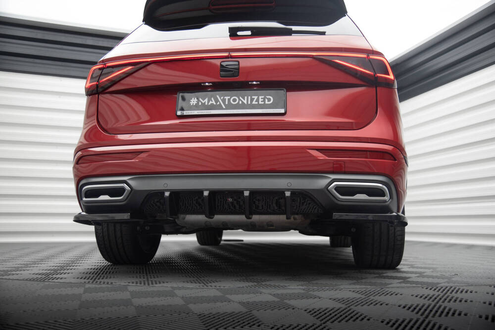 Diffuser passend voor Seat Tarraco FR Maxton Glans Zwart