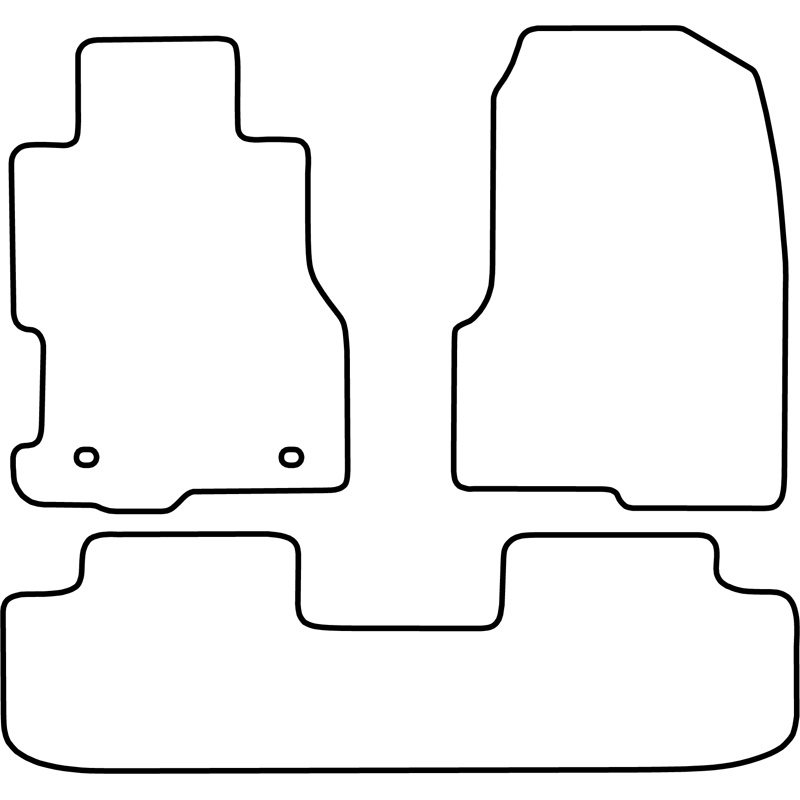 Set car mats  Honda Civic 3 doors 2001-2004