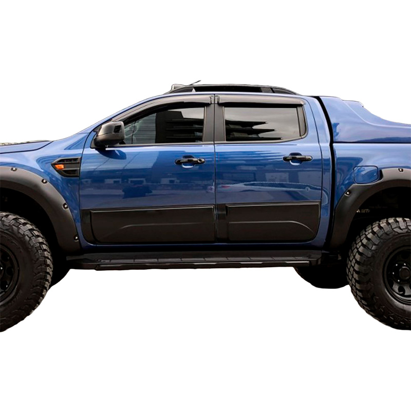 Body Cladding  Ford Ranger T6/T7/T8 2012-2022 - Matt black