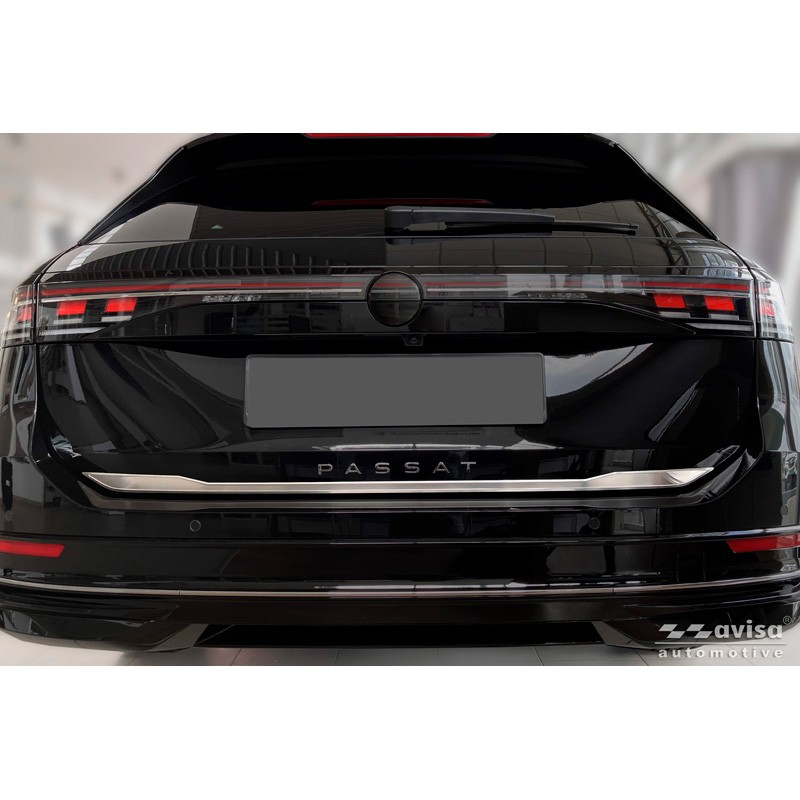 Avisa Brushed Stainless Steel Trunk Tailgate Trim Cover  Volkswagen Passat Variant (CJ5) 2024-