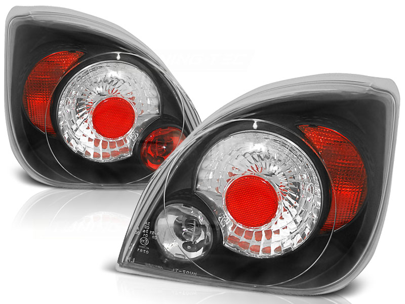 Taillights Ford Fiesta 96-02 lexus Chrome
