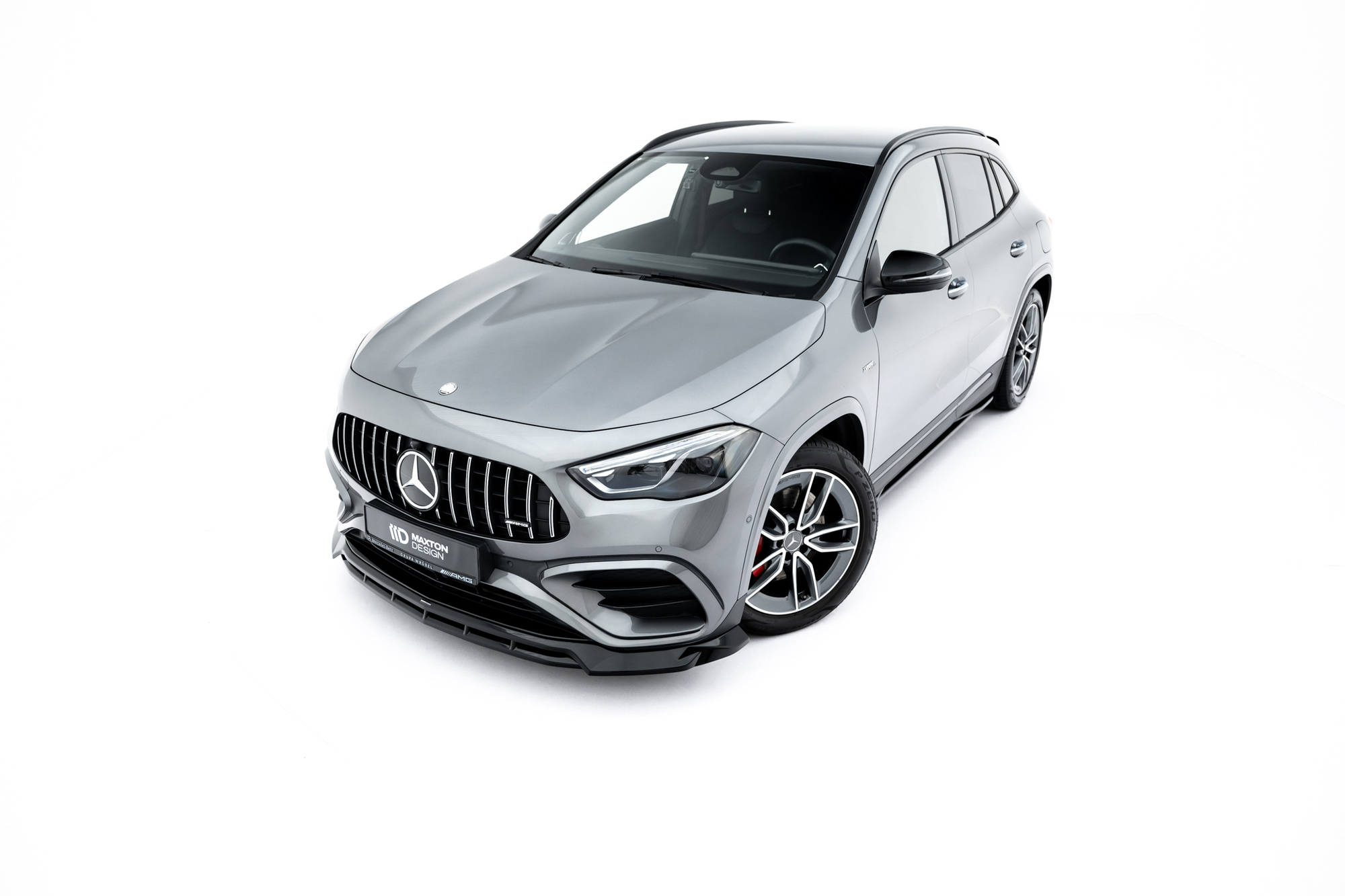 Voorspoiler passend voor Mercedes-AMG GLA 35 H247 Facelift V.1