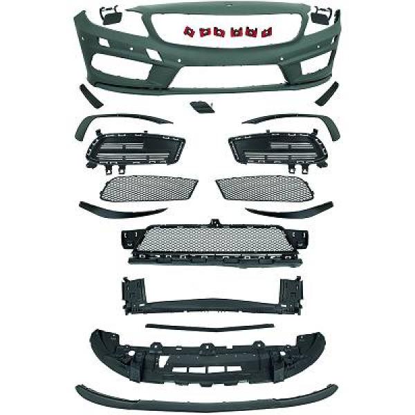 set Voorbumperzijde Mercedes W177