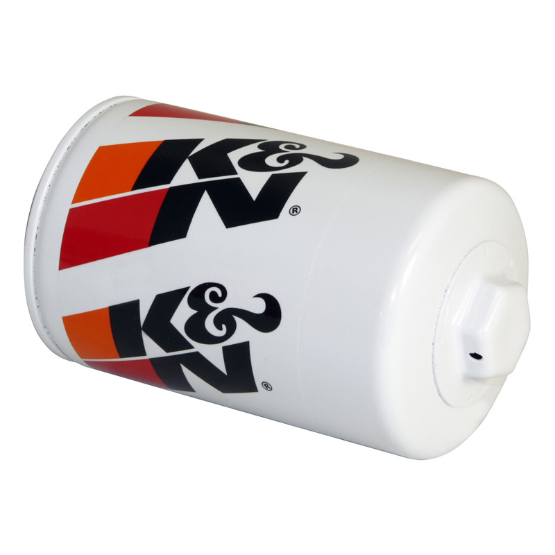 K&N Oil Filter - Spin-On 76x129mm  Chevrolet, GMC, Workhorse, Holden, Oldsmobile, Isuzu, Buick, Pontiac (HP-2001)