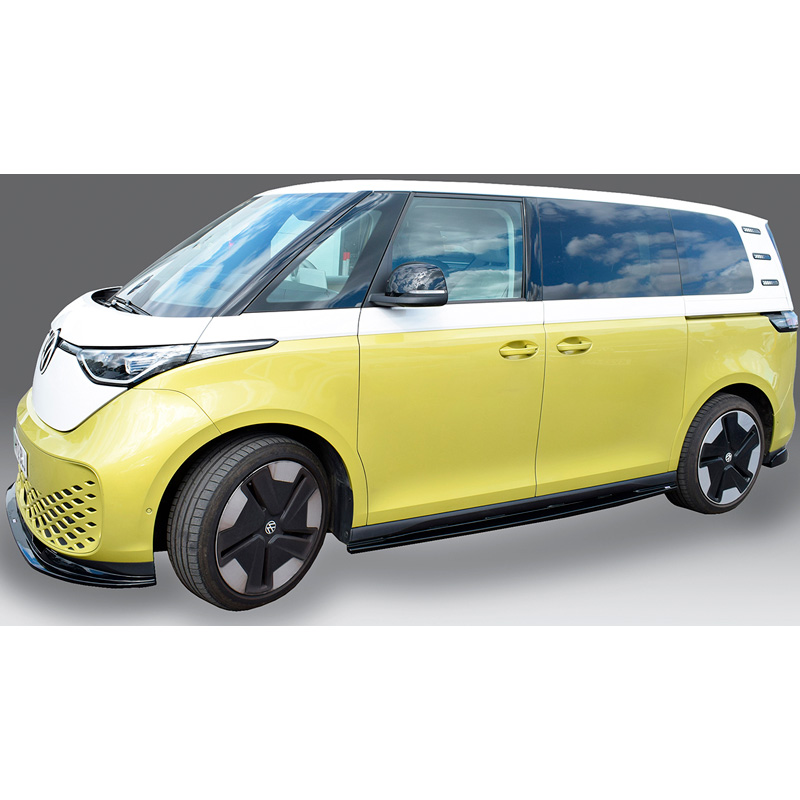 RGM Set Side skirts  Volkswagen ID. Buzz & ID. Buzz Cargo 2022- - Gloss Black (ABS)