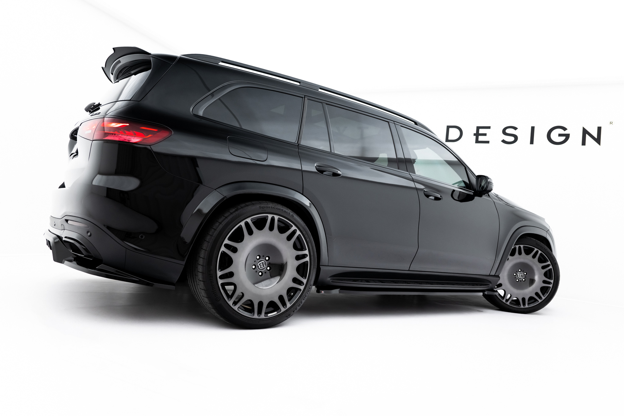 Zijskirts passend voor Mercedes-Benz GLS Facelift AMG-Line X167