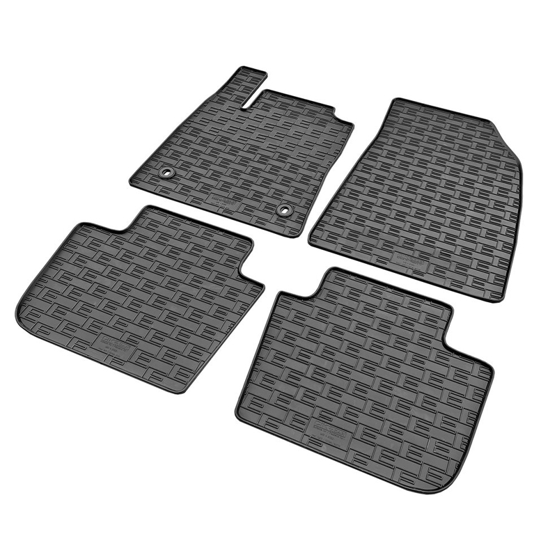 Rubber car mats set  MG 4 (EV) 2022- (4-pieces + fixing system)