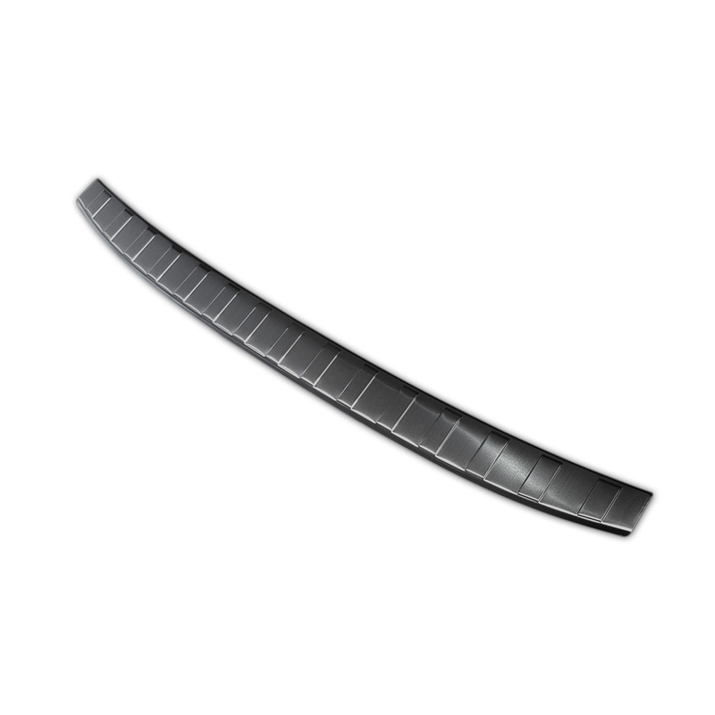 Black Stainless Steel Rear bumper protector  Volvo V90 9/2016- 'Ribs'