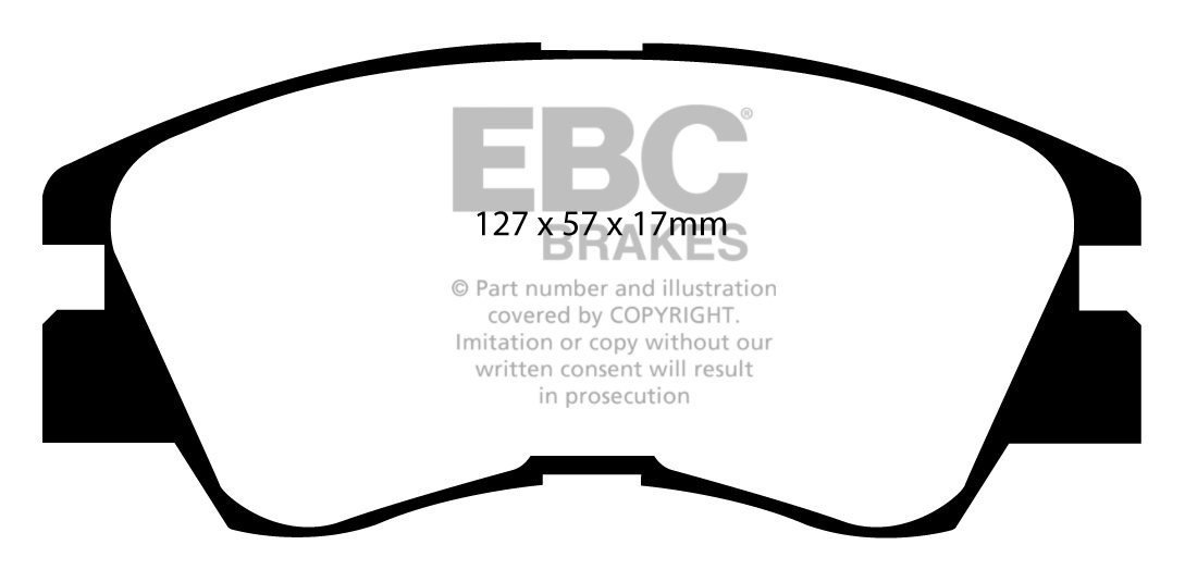 EBC Brakes MITSUBISHI BEDRIJFSWAGEN Minibus 2.0 4WD (P23W) 87-94