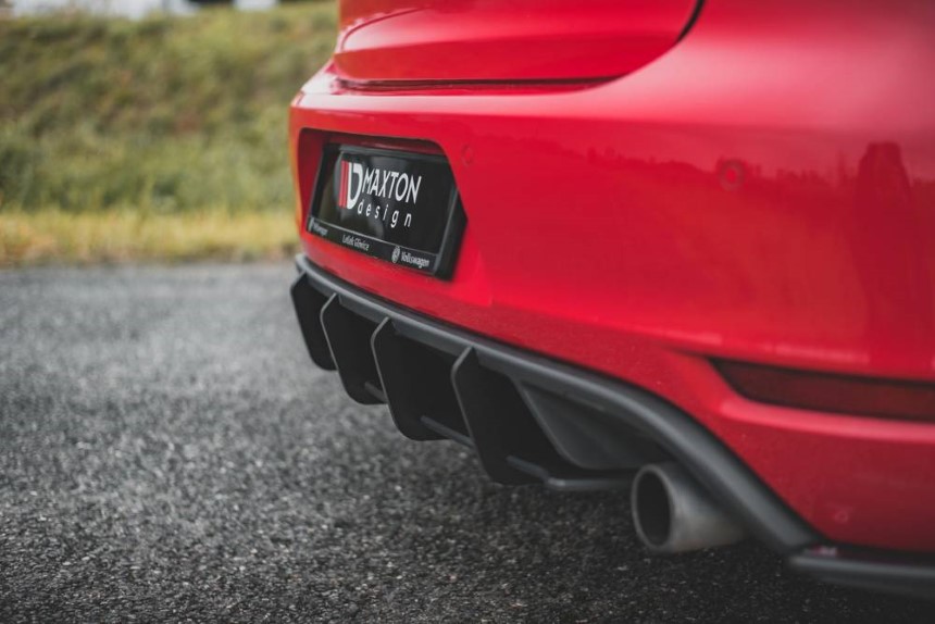 Race Diffuser passend voor VW Golf 6 GTI Maxton Design v.2
