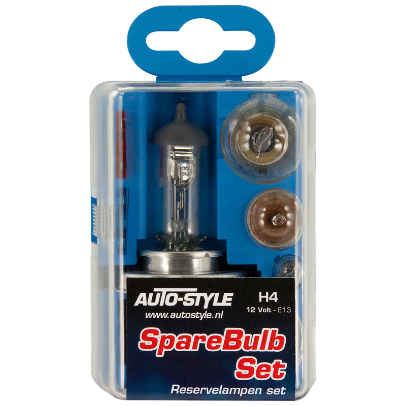 Complete Spare Bulb Set H4 60-55W/12V Clear
