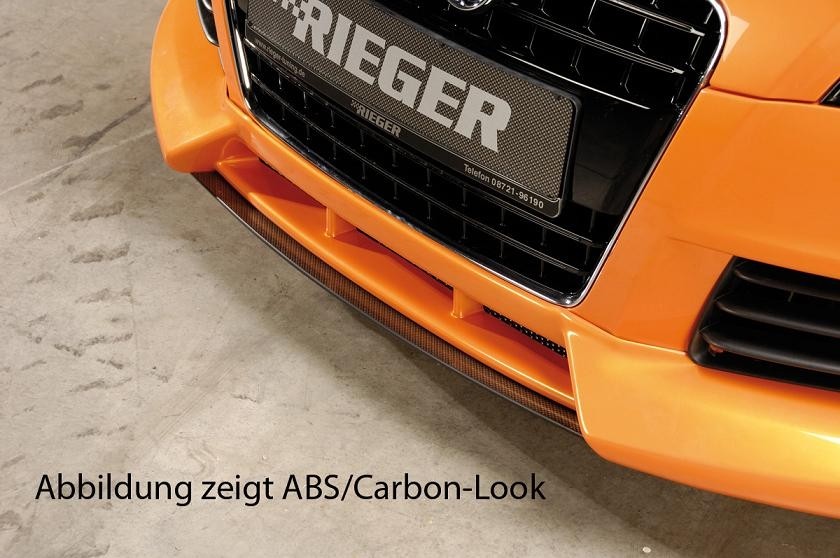 Spoilerzwaard voor Voorspoilerlip 3 air intakes Audi TT 8J wel S