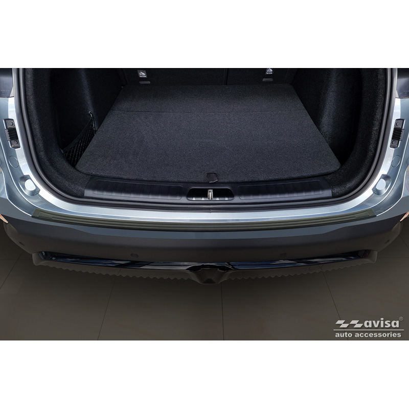 Matt Black Stainless Steel Rear bumper protector  BAIC Beijing 5 (X55) II 2023-