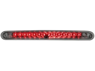 Brakelight Peugeot 206 LED Whiteh 14 leds Black-Chrome