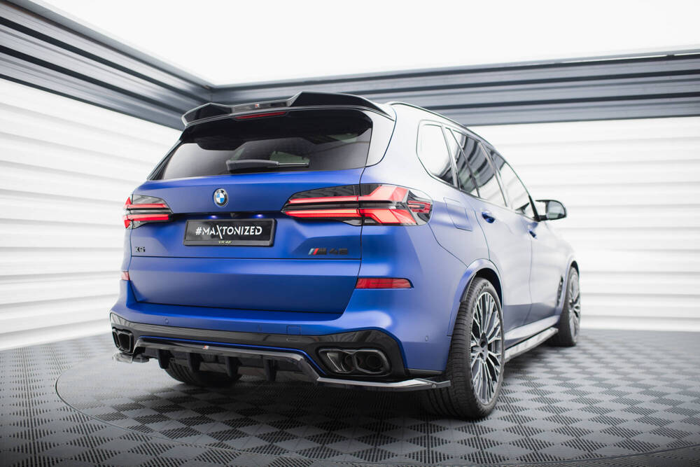 Spoiler passend voor BMW X5 G05 M-Pack FL Maxton Glanzend Zwart