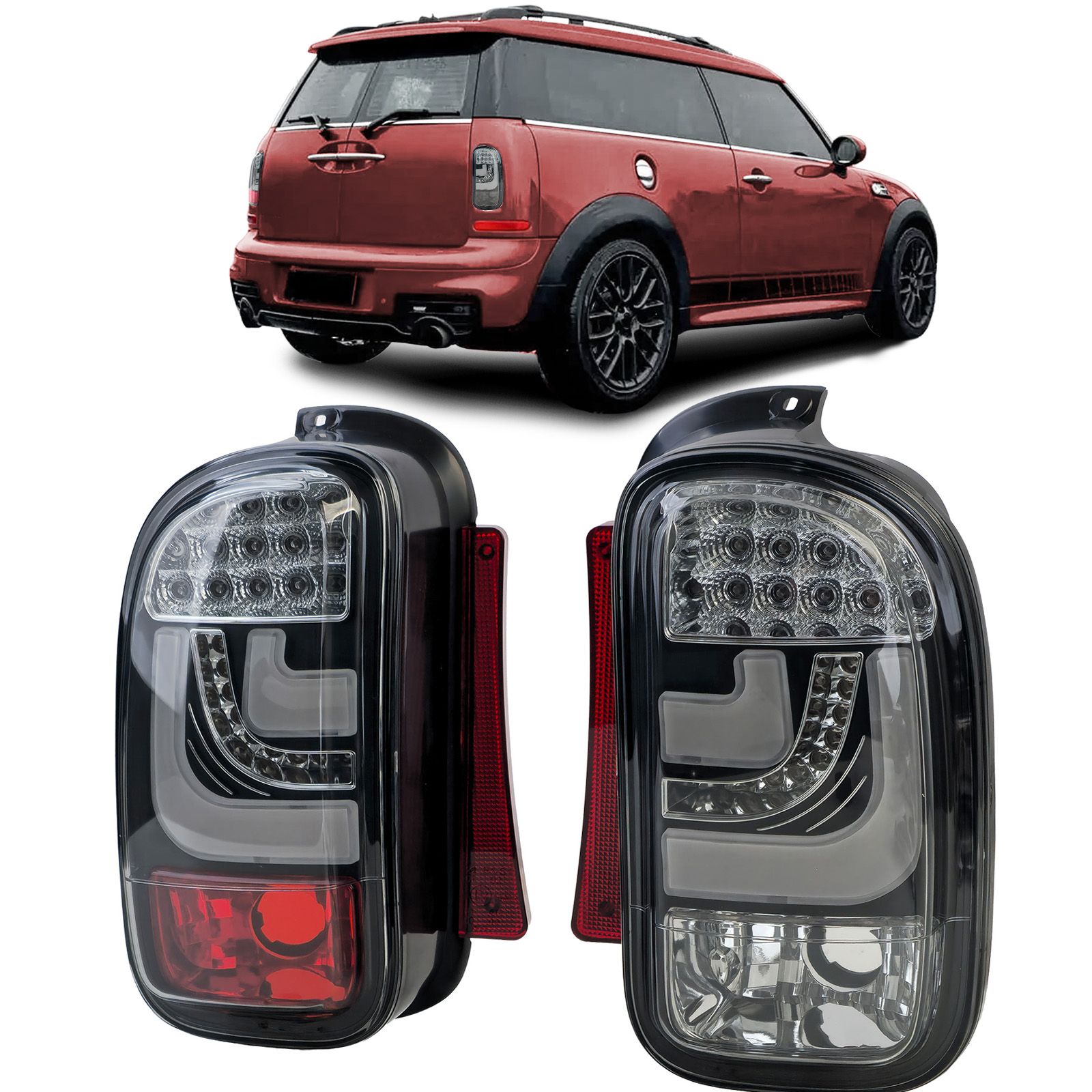 Tail Lights MINI R55 Clubman (2010–2014) – Black LED
