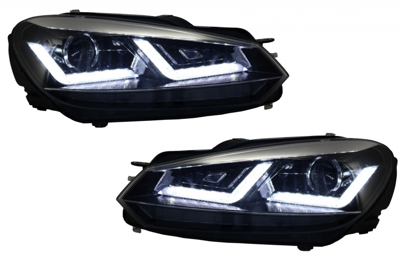 Headlights VW Golf VI OSRAM LEDriving XENARC Chrome Edition