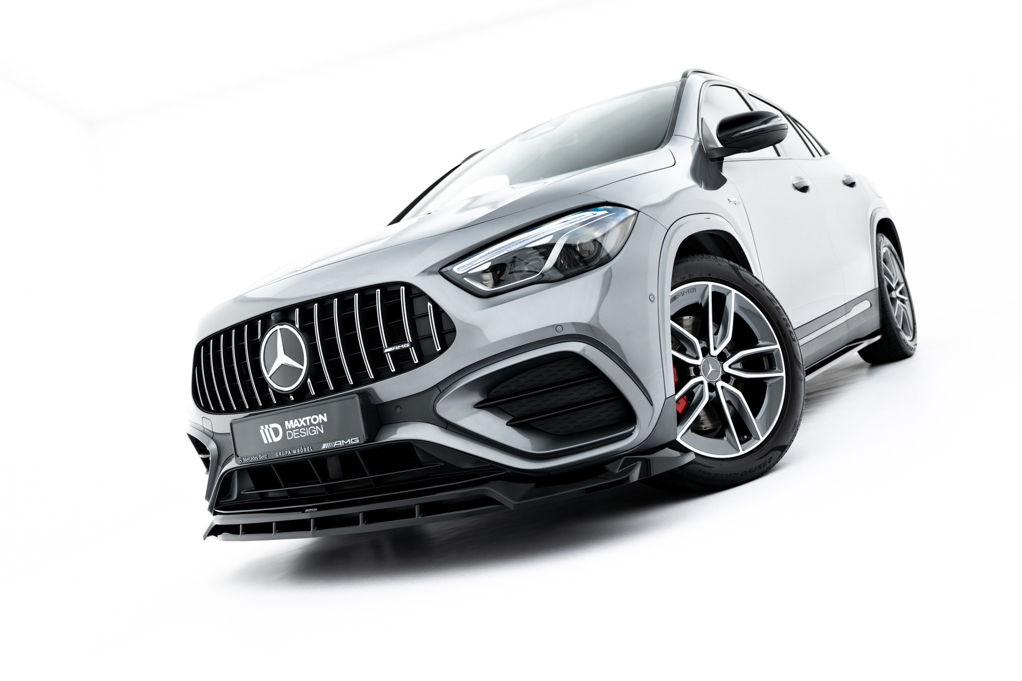 Voorspoiler passend voor Mercedes-AMG GLA 35 H247 Facelift V.1