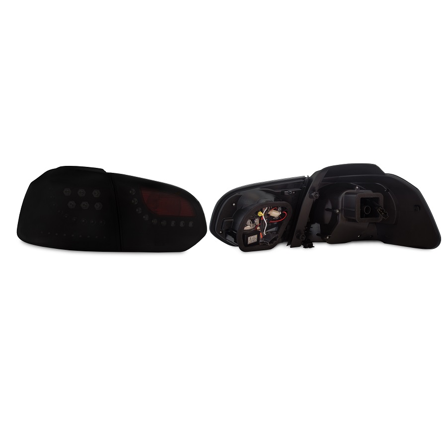 VW Golf VI (10/08-) Dynamic LED Tail Lights – Black (OUTLET)