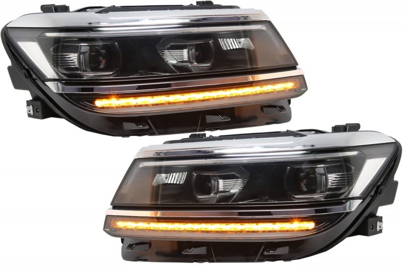 Headlights VW Tiguan 2 Matrix Dynamic Xenon Look