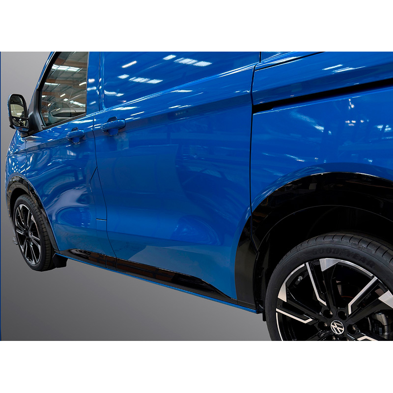 RGM Set Body Moulding Covers  Volkswagen Transporter T7 2024- & Ford Transit/Tourneo Custom 2023- Short Wheel Base - Gloss Black
