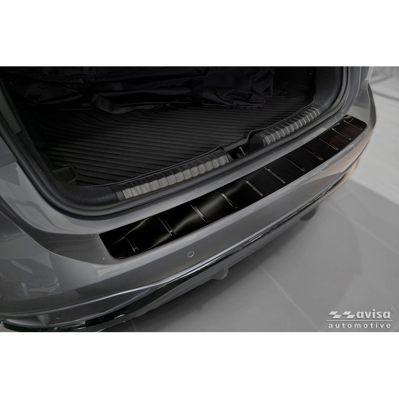 Avisa Stainless Steel Rear Bumper Protector  Audi A6 (C9) Avant S-Line 2025- - Black