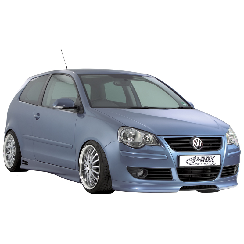 Front spoiler  Volkswagen Polo 9N2 2005-2009 (PU)
