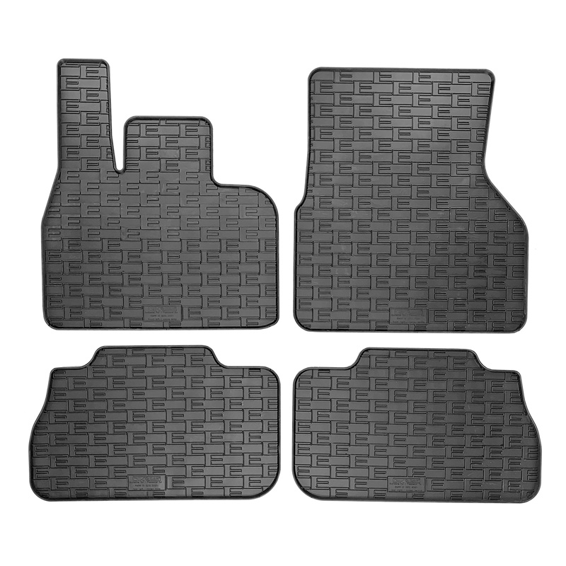 Rubber car mats set  BMW iX (I20) 2021- (4-pieces + fixing system)