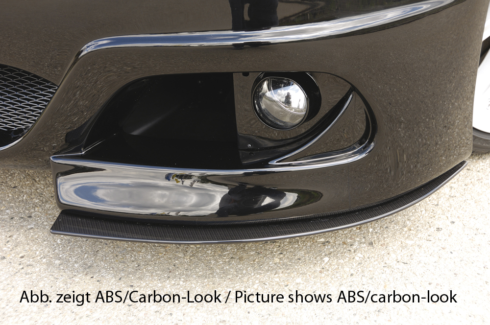 Spoilerzwaard 2 delig ABS t.b.v. Voorbumper passend voor BMW 5 Serie E-60 ABS