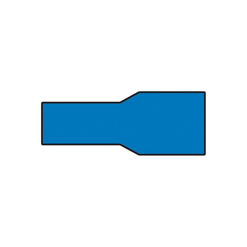 Carpoint Insulated Female Push-On Terminals 1542 Blue 10-pieces