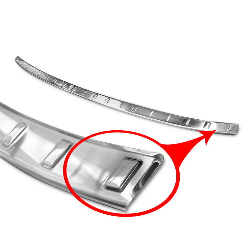 Stainless Steel Rear bumper protector  Mazda CX-30 2019- 'Ribs'