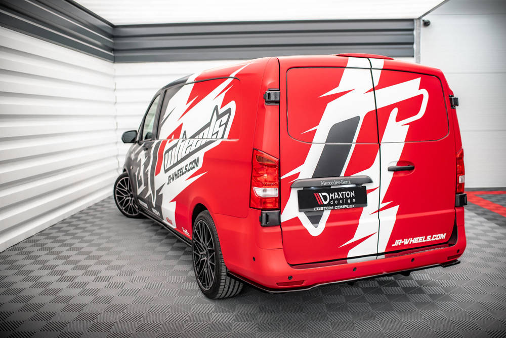 Diffuser passend voor Mercedes Vito W447 FL Maxton Glans Zwart