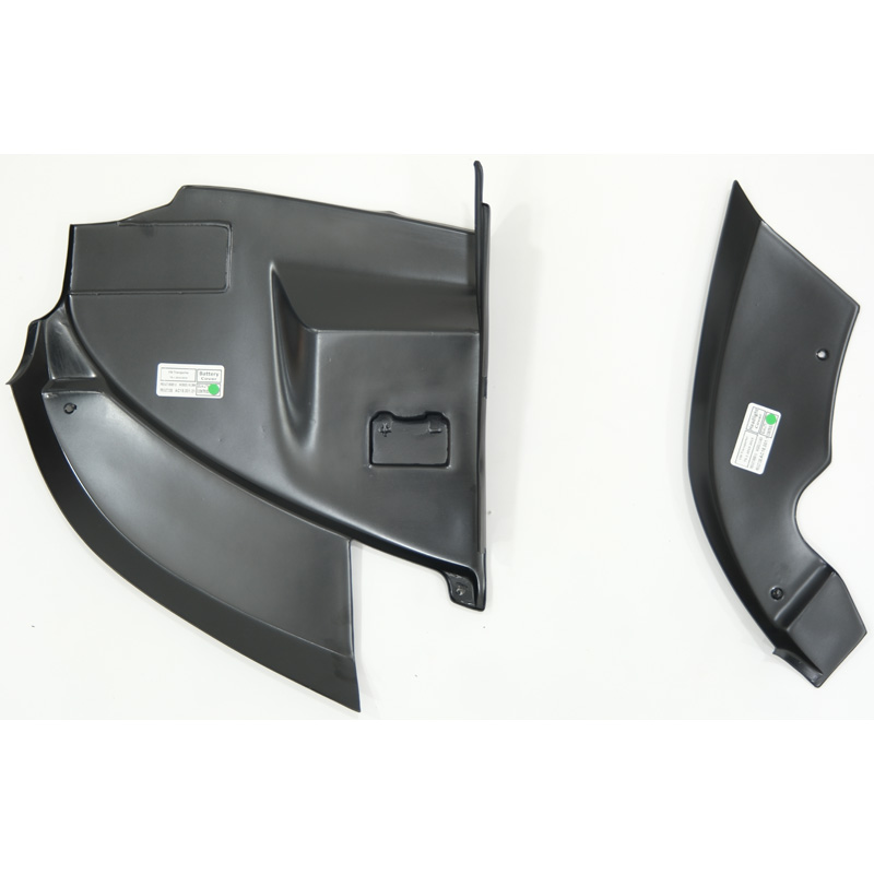 Battery & Head light cover  Volkswagen Transporter T5.1 2010-2015 - Matt black