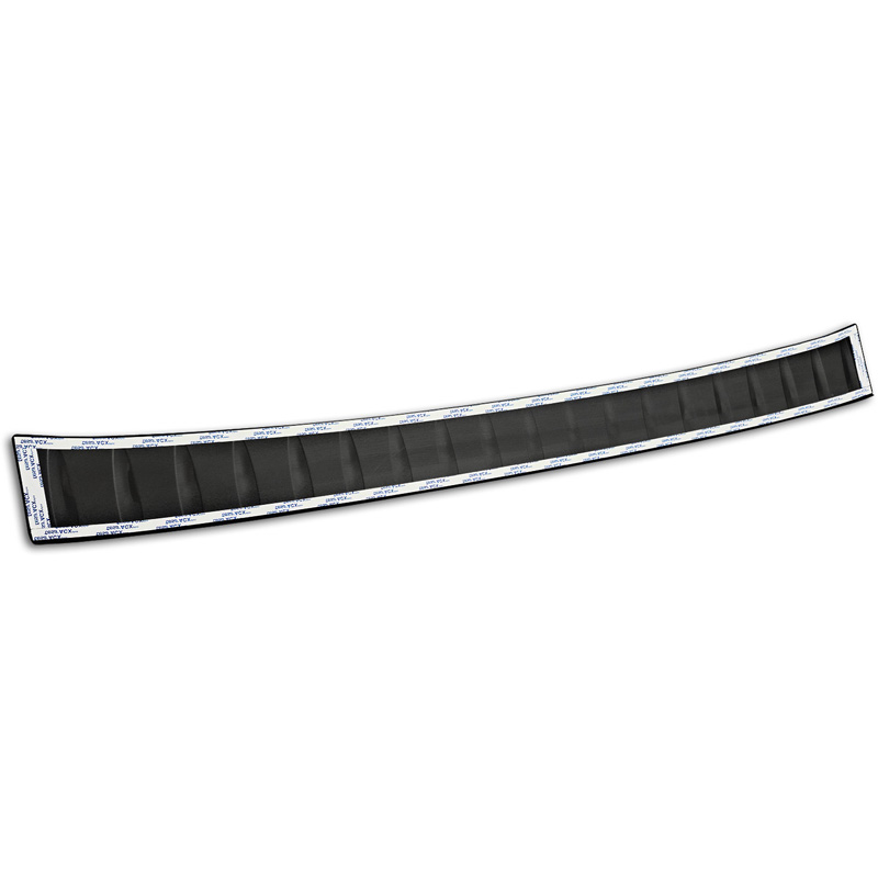 Avisa Matt Black Stainless Steel Rear bumper protector  Volkswagen ID.Buzz + Cargo 2022- 'Ribs'