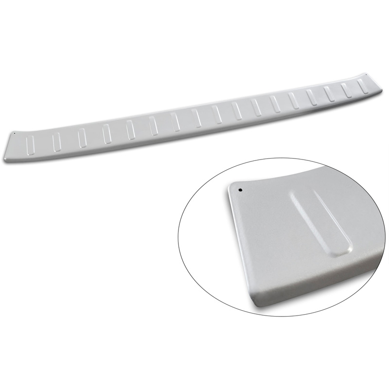 Avisa Stainless Steel Rear Bumper Protector  Hyundai Inster 2024- - Soft Silver