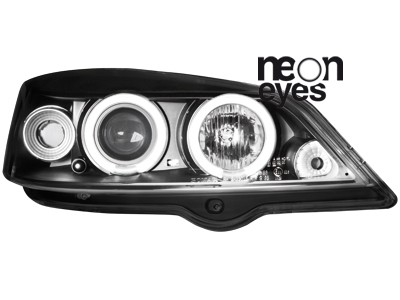 Headlights Opel Astra G Angel Eyes Ice CCFL
