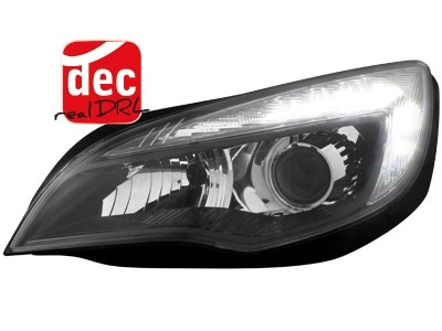 Headlights Opel Astra J LED Daytime running light