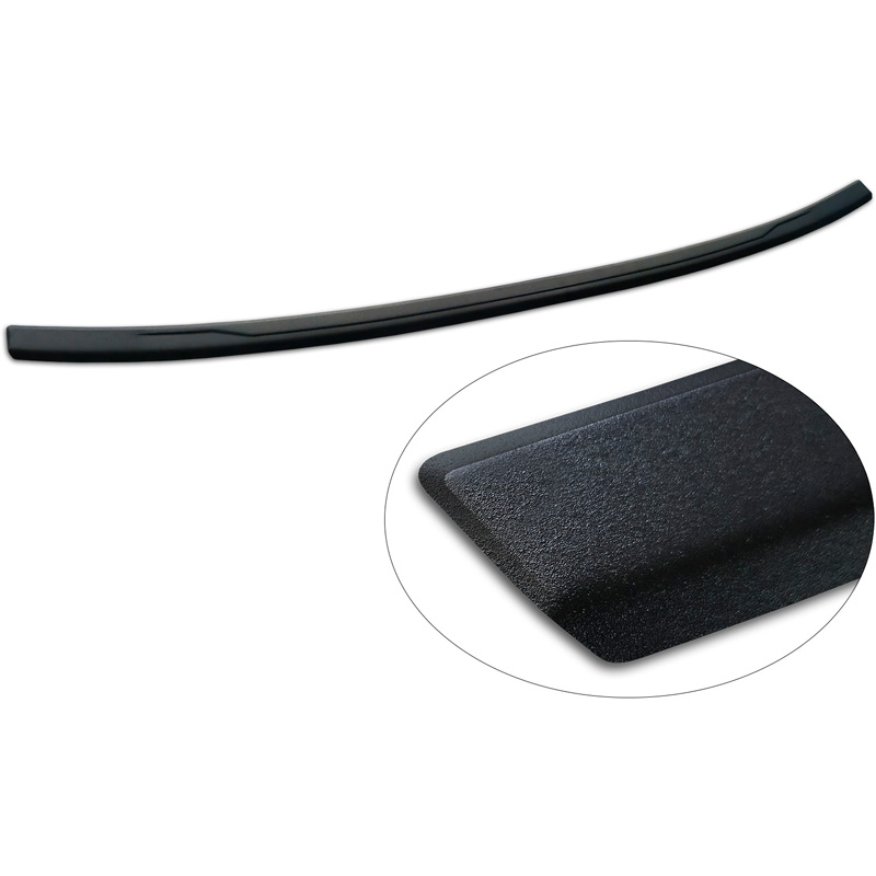 Avisa Stainless Steel Rear Bumper Protector  Skoda Elroq 2024- - Matt Black