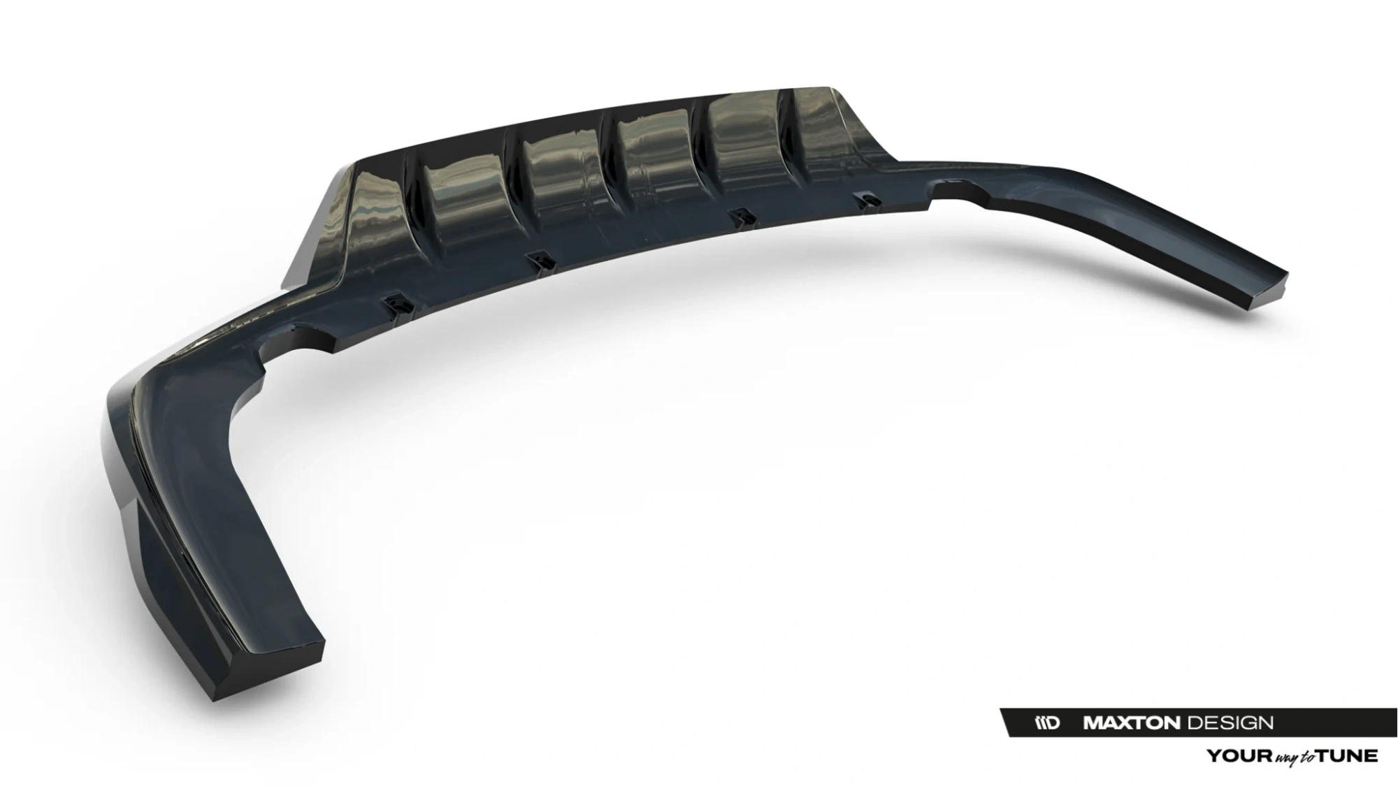 Diffuser Jaecoo 7 Mk1 Hybrid – Maxton Design Glans Zwart
