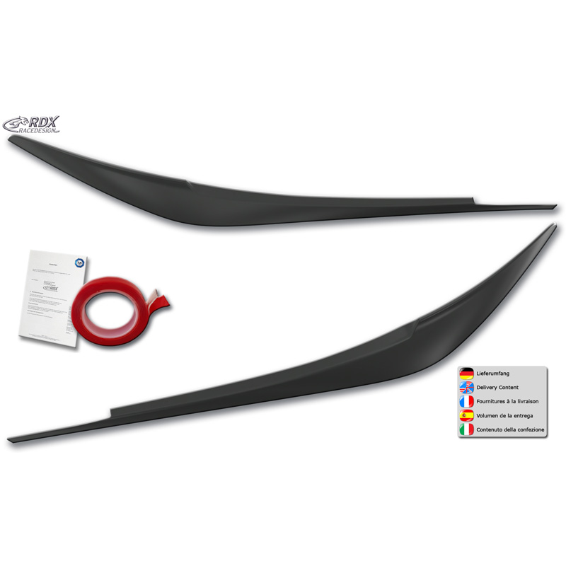 RDX Head light spoilers  Mazda 6 (GJ/GL) 2018-2024 (ABS)